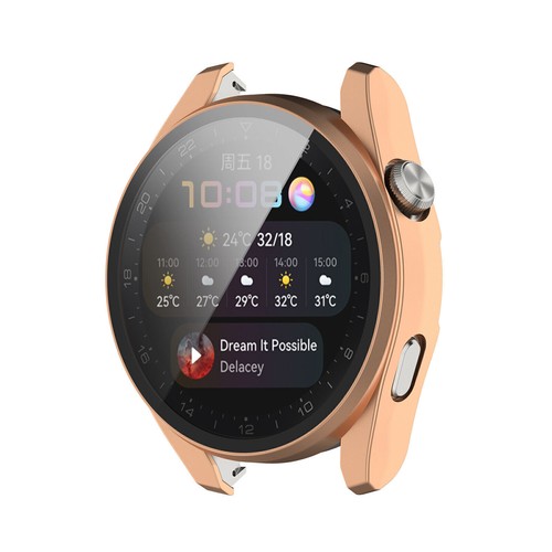 PC + Tempered Film Protective Cover Shell fit for Huawei Watch3 Pro Smart Watch - Picture 12 of 18