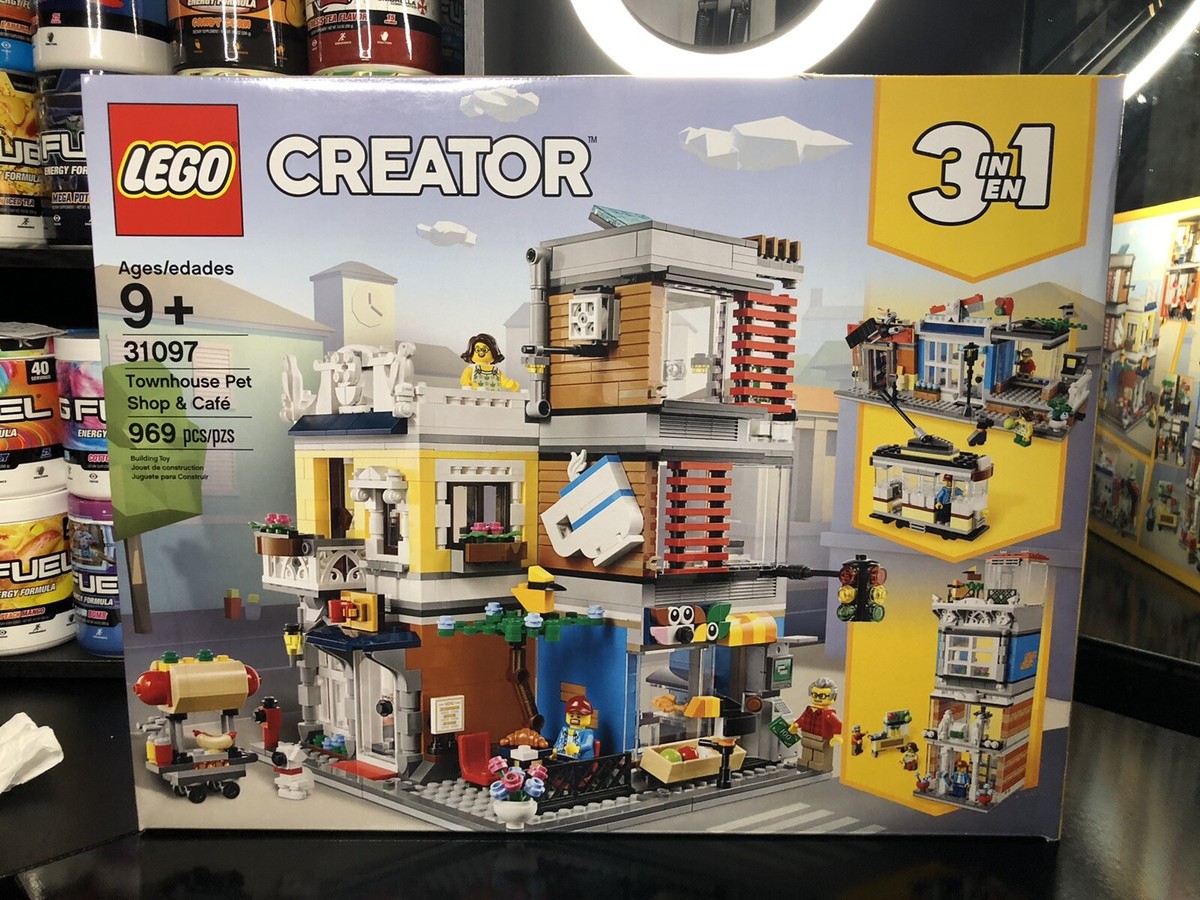 LEGO Creator 3 in 1 Townhouse Shop & Café Set 31097 | eBay