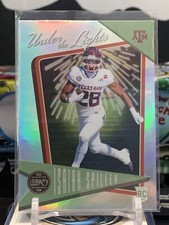 2022 Panini Legacy Under the Lights #22 Isaiah Spiller Silver 8I