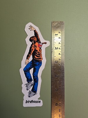 2002 Birdhouse Skateboard Sticker Vinny Vegas  Waked  body - 6 Inch