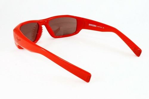 Nike Brazen EV0571 606 Crimson 60mm Mirrored Lens Wrap Sporty Unisex Sunglasses - Picture 7 of 7