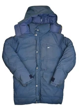 Vintage The North Face Goose Down Puffer Jacket Mens M Blue Mountain Parka