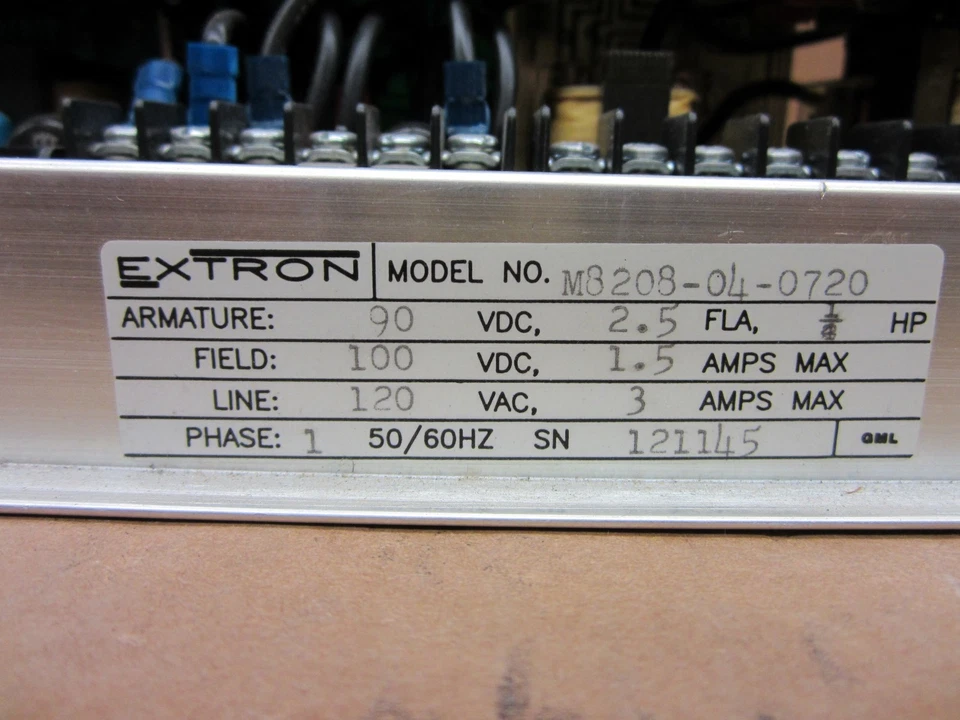 EXTRON SNAP PAC MOTOR CONTROL M8208-04-0720 - Image 2 of 4