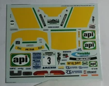 DECALS 1/43 Subaru Impreza WRC API Rally Piancavallo #3 §§