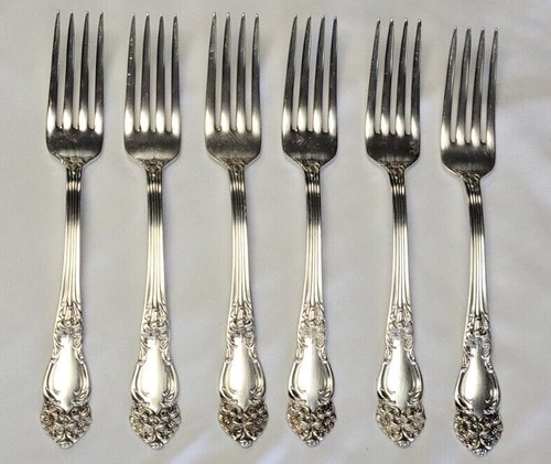 Reed & Barton FESTIVITY Tiger Lily 1945 Silberteller Besteck GRUPPENWAHL - Bild 8 von 53