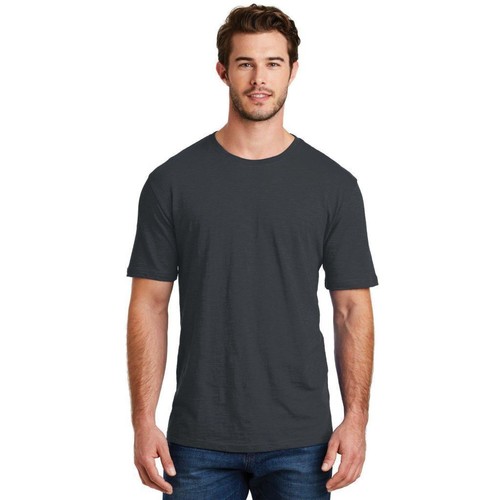 T-shirt uomo District DM108 Perfect Blend 60/40 cotone/politecnico collo morbido a vite - Foto 6 di 28