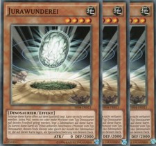 yugioh 3x Jurawunderei SR04-DE011 COMMON DEUTSCH