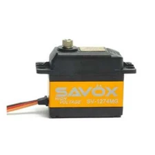 Savox SV-1274MG HIGH VOLTAGE CORELESS DIGITAL SERVO PLANES, HELIS,1/10 CARS