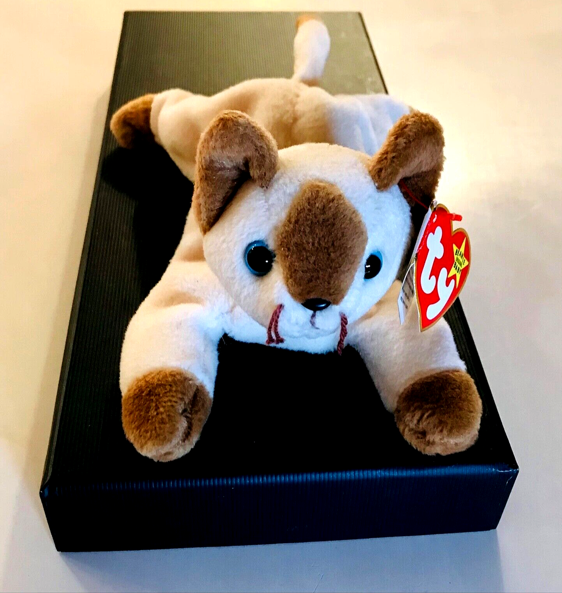 1996 Beanie Babies SNIP the Cat PVC, Errors on Hang &Tush Tag RARE RETIRED  1998