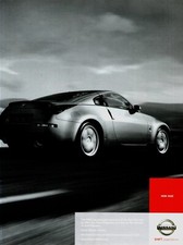2004 Nissan 350Z Car of the Year A4 British Original Print Print Ad