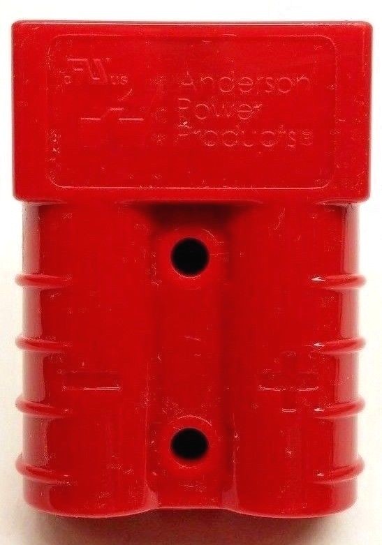 992G1 Anderson Original SB 50 Battery Connector Housing Red