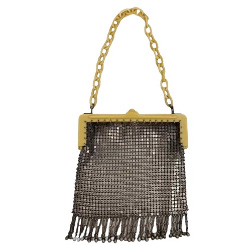 KARA Gray Crystal Mesh Armpit Bag NWT | eBay display picture 1