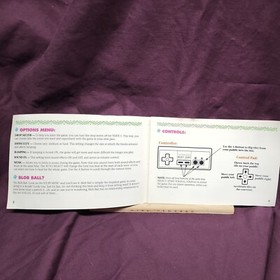 KLAX 1990 NES Instruction Manual Booklet Tengen Nintendo 