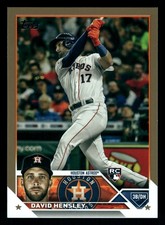 David Hensley Houston Astros 2023 Topps Gold #649 SN /2023