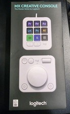 Logitech MX Creative Console Programmable Keypad with 9 Customizable Keys New