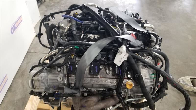 3.0L ENGINE ASSEMBLY WITH TURBOS 2017 MASERATI QUATTROPORTE S GRAN LUSSO RWD 46K