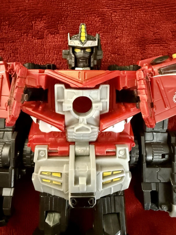 Transformers Cybertron Galaxy Force Optimus Prime Leader Class 2004 - Image 4 of 4