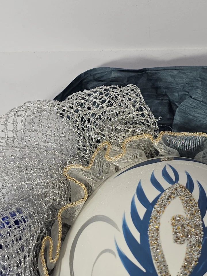 Vintage R.O.C. Máscara Colgante Mardi Gras Bufón Porcelana, 11" X 8" X2" Foto 2 de 4