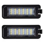 Licence Plate Light 18 LEDs 12-30V Heat Resistant License Tag Lamp For Car
