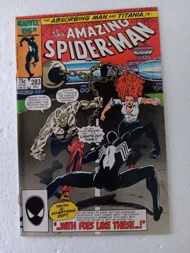 the AMAZING SPIDER-MAN Vol 1 No. 283 (Marvel 1986) High-Grade NM We Combine S&H!