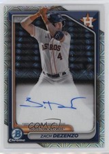 2024 Bowman Chrome Mega Box Prospect Mojo Zach Dezenzo #BMA-ZD Auto 0d2n
