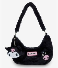    New - Kuromi Fuzzy Shoulder Bag