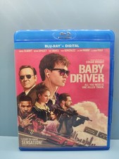 BABY DRIVER (2017) Ansel Elgort, Kevin Spacey, Jon Hamm  (LIKE-NEW bluray)
