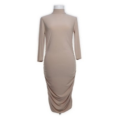 NLY One, Kleid, Größe: M, Beige, Elasthan/Polyester, Einfarbig, Damen #3tY