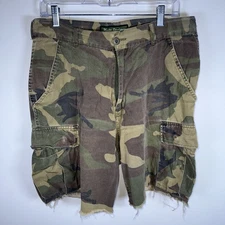 Vintage Master Sportsman Rugged Outdoor Gear Camo Shorts