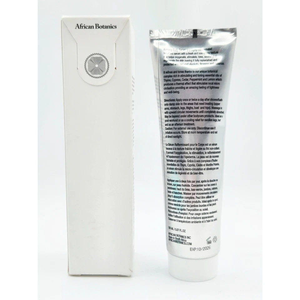 African Botanics укрепляющая сыворотка для тела тонизирующая 5 унций новая в коробке ~ оригинальная формула - Изображение 4 из 4