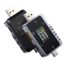 6 5A USB Tester TypeC 2 IN 1 with Accurate Digital Measurement Display