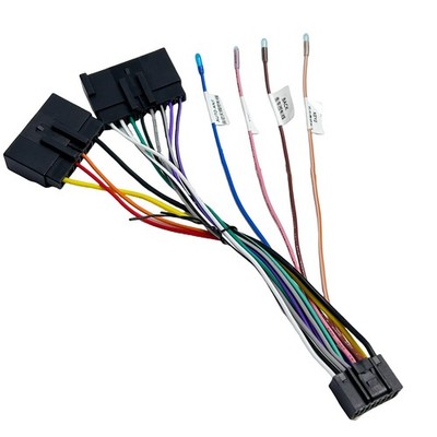 16Pin ISO Aftermarket Radio Harness Adapter for Ford Mercury Mazda with SWC