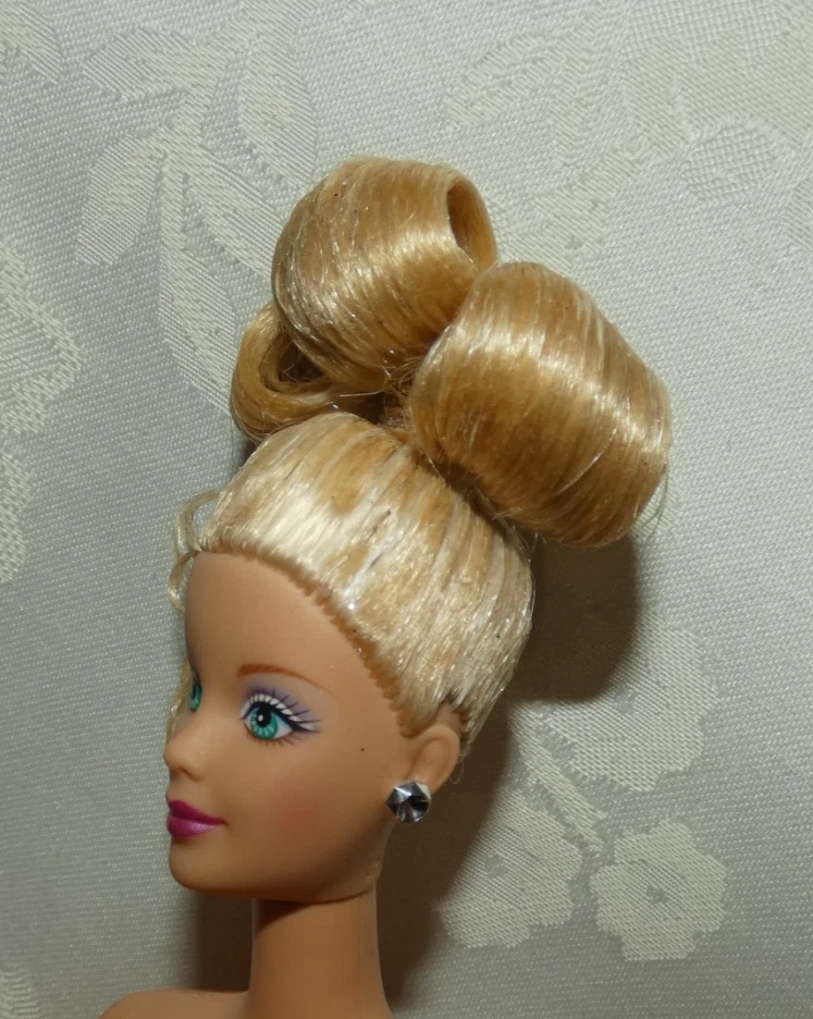 ГОЛАЯ КУКЛА БАРБИ 1998 ПРАЗДНИК MACKIE ФАНТАЗИИ UPDO СВЕТЛЫЕ ВОЛОСЫ ДЛЯ OOAK - Изображение 2 из 4