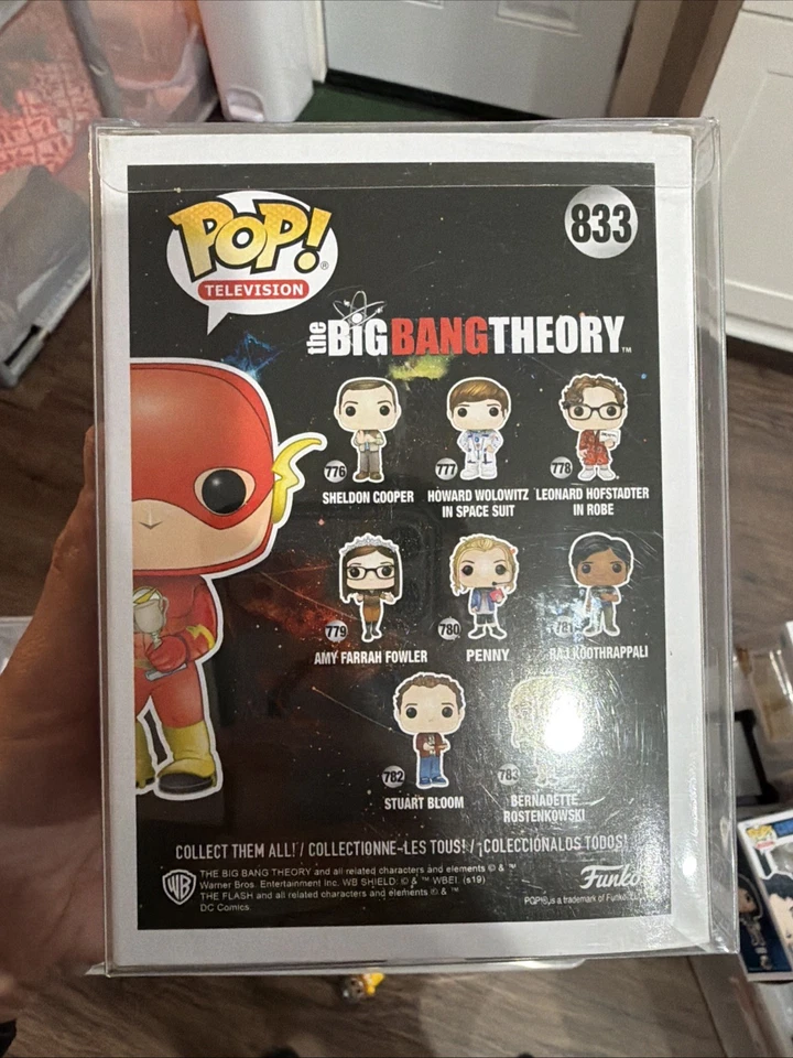 Funko Pop! Vinyl: The Big Bang Theory - Sheldon Cooper as The Flash #833 - Image 3 of 3