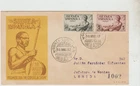 Spanish  Guinea 1952  Reg. FDC  Native Man issue  good condition