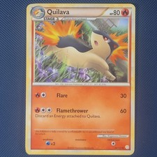 Quilava 49/123 - Heartgold Soulsilver - Uncommon Pokemon Card - NM