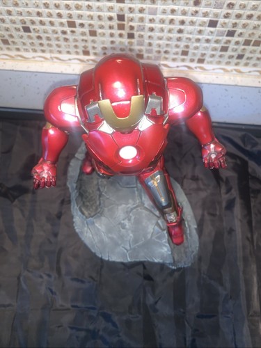 Kotobukiya Iron Man Mark 7 ARTFX Statue Marvel Avengers - Lights Up & Clean EUC! - Picture 8 of 11