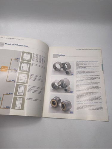 NTN One-Way Clutches (Overrunning Clutches) Catalog 6402/E 1991 - Picture 3 of 5