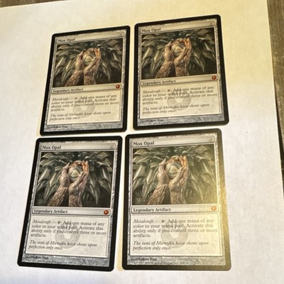 Magic: The Gathering Mox Opal Legendary Artifact Regular x4 English Cards