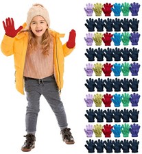60PK Wholesale Bulk Kids Gloves Pack B / Assorted