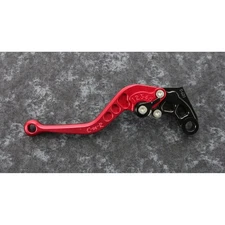 Powerstands Racing Red Shorty Clutch Lever - 00-00431-24