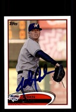 Signed Baseball Card Auto John Lamb 2012 Topps Pro Debut #128 Naturals