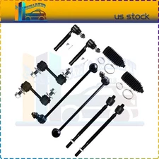 For 2000-2002 Dodge Ram 1500 Front Set Of 10 Ball Joint Idler Arm Bracket Kit