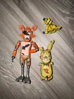 Five Nights At Freddy’s FNAF Funko Figure Lot Foxy Springtrap Freddy 2016
