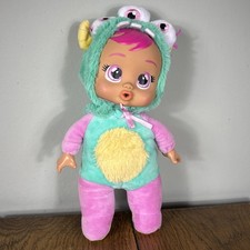 Cry Babies Tiny Cuddles Baby Doll Monster Zippy 30cm