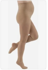 JOBST UltraSheer Maternity  15-20 (Natural/Silky Beige) X-L Closed Toe NWOT