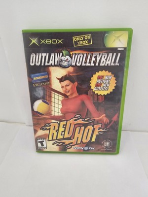 Outlaw Volleyball Red Hot Xbox Complete CIB Blockbuster Exclusive