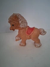 Vintage 1950s The Sun Rubber Co Pony Horse Squeaker Toy