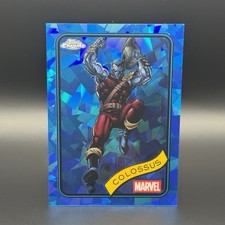 COLOSSUS 2025 TOPPS CHROME MARVEL SAPPHIRE REFRACTOR #93