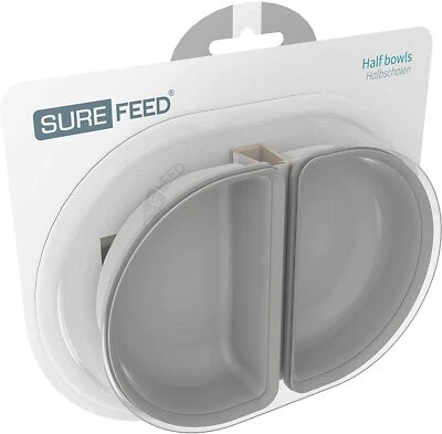 Sureflap Surefeed Halbnapf 2er Pack grau - für Futterautomaten Sure Pet Care